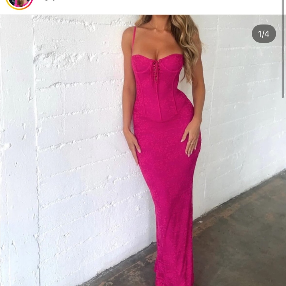 Pink Bodycon Prom Dress with Sweetheart Neckline